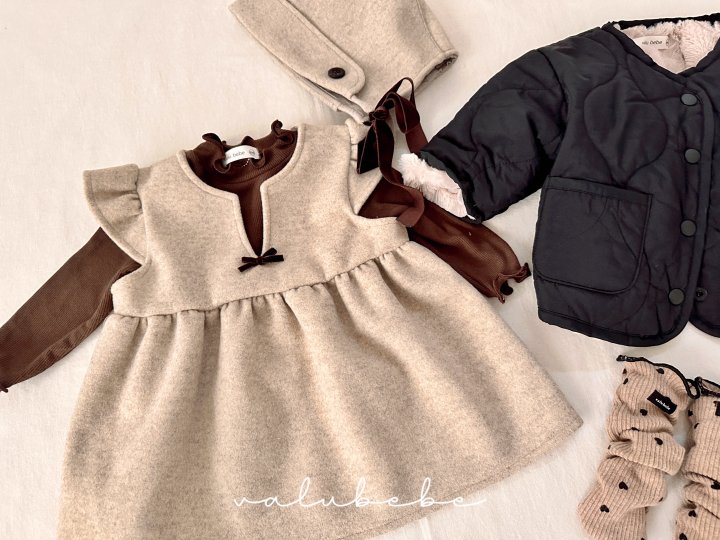 Valu Bebe - Korean Baby Fashion - #babywear - Wave Mock Neck Tee 25 (Bebe) - 11