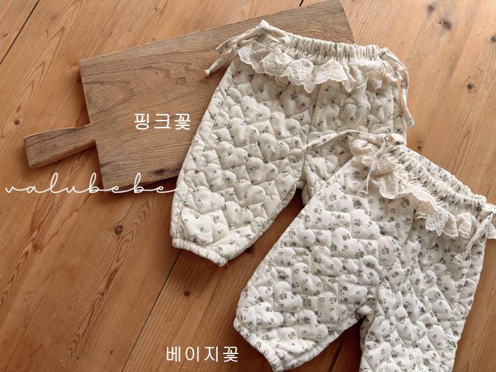 Valu Bebe - Korean Baby Fashion - #babywear - Prom Lace Padded Pants (Bebe) - 2