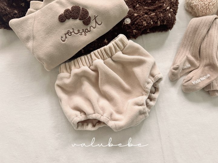 Valu Bebe - Korean Baby Fashion - #onlinebabyboutique - Soft Velour Bloomer (Bebe) - 11