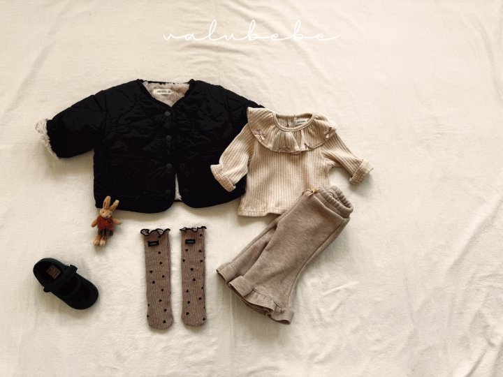 Valu Bebe - Korean Baby Fashion - #onlinebabyboutique - Semi Bootcut Pants (Bebe) - 6