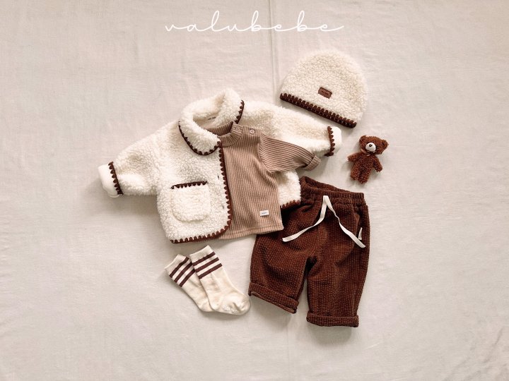 Valu Bebe - Korean Baby Fashion - #onlinebabyboutique - Winter Chino Pants 25 (Bebe) - 2