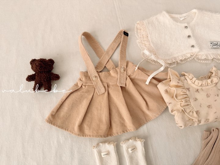 Valu Bebe - Korean Baby Fashion - #onlinebabyboutique - Amy Pleated Skirt 25 (Bebe) - 11