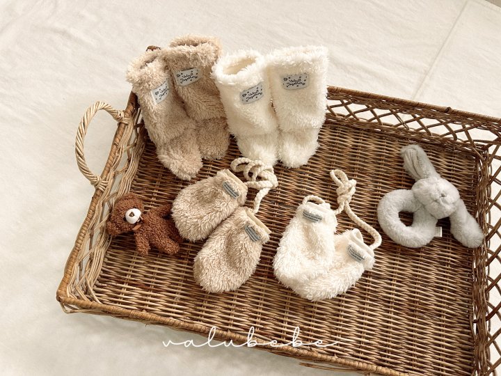 Valu Bebe - Korean Baby Fashion - #onlinebabyboutique - Fluffy Winter Boots 25 (Bebe) - 2