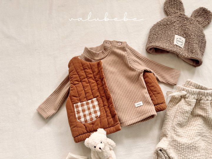 Valu Bebe - Korean Baby Fashion - #onlinebabyboutique - Mare Quilted Vest (Bebe) - 10