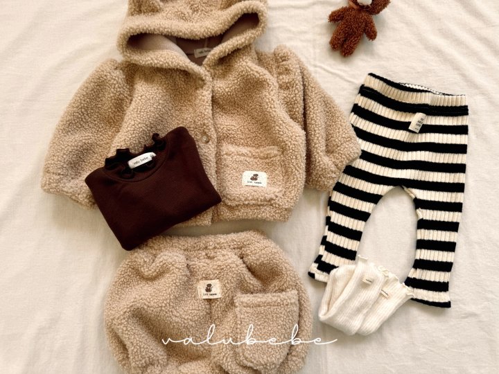 Valu Bebe - Korean Baby Fashion - #onlinebabyboutique - Mao Fleece Pumpkin Bloomer (Bebe) - 6