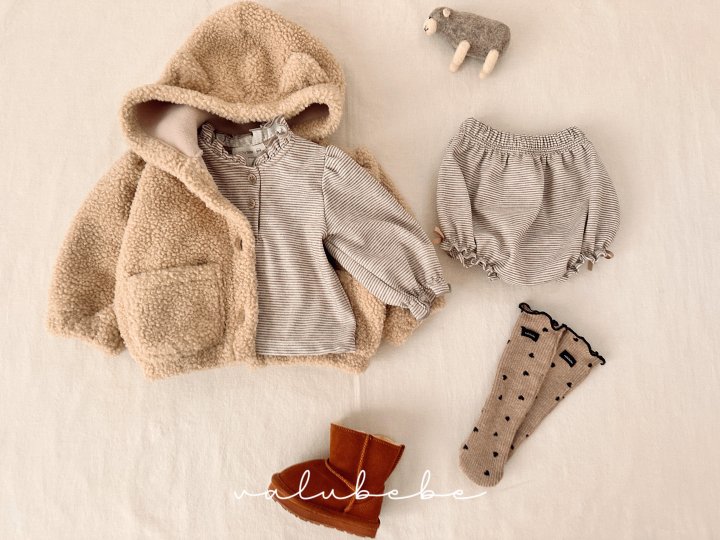 Valu Bebe - Korean Baby Fashion - #onlinebabyshop - Lulu Frill Bloomer (Bebe) - 5