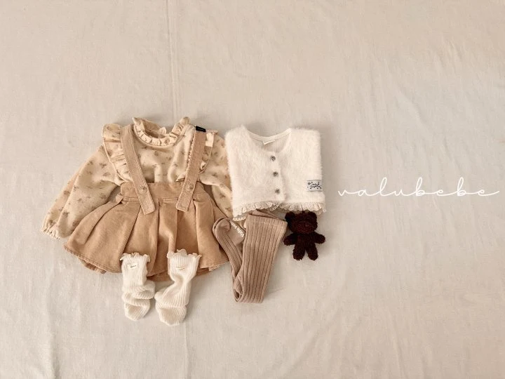 Valu Bebe - Korean Baby Fashion - #onlinebabyshop - Flo Wing Blouse (Bebe) - 2