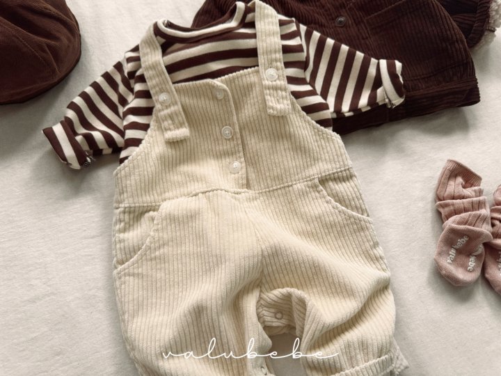 Valu Bebe - Korean Baby Fashion - #onlinebabyshop - Hans Suspender Suit (Bebe) - 12
