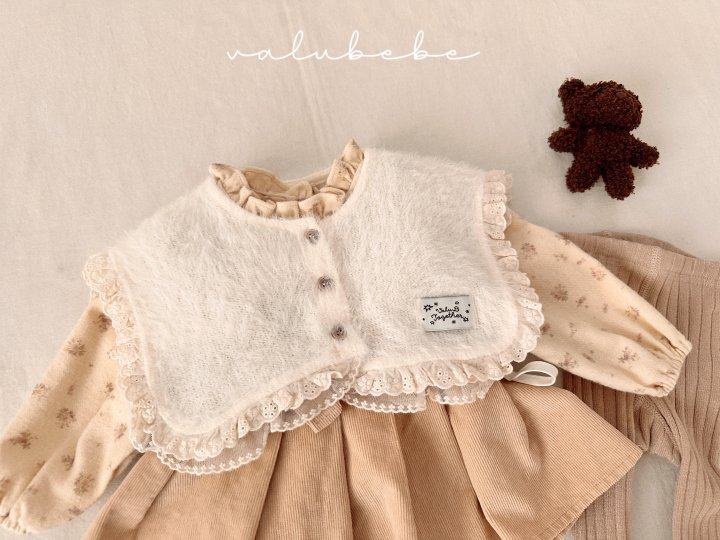 Valu Bebe - Korean Baby Fashion - #onlinebabyshop - Poing Ribbon Cape (Bebe) - 9