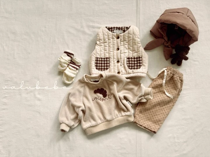 Valu Bebe - Korean Baby Fashion - #onlinebabyshop - Paco Padded Bonnet (Bebe) - 7