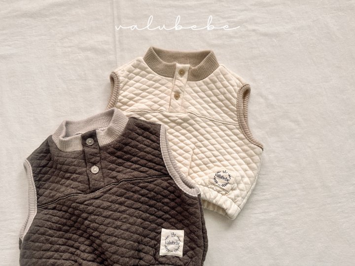 Valu Bebe - Korean Baby Fashion - #onlinebabyshop - Totoro Cushion Vest (Bebe) - 5