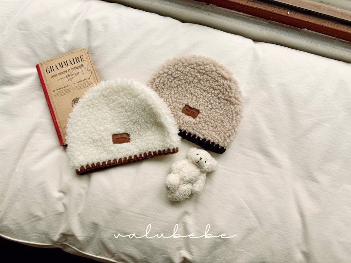 Valu Bebe - Korean Baby Fashion - #onlinebabyshop - Mellow Fleece Beanie 25 (Bebe)