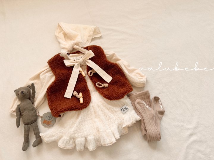 Valu Bebe - Korean Baby Fashion - #onlinebabyshop - Petit Frill Skirt Bloomer (Bebe) - 5