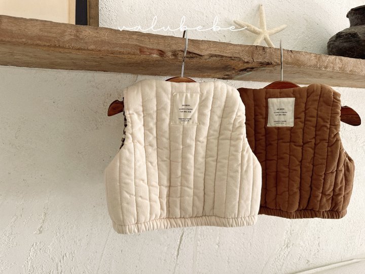 Valu Bebe - Korean Baby Fashion - #onlinebabyshop - Mare Quilted Vest (Bebe) - 11