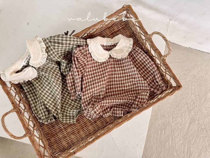Valu Bebe - Korean Baby Fashion - #onlinebabyshop - Frill Collar Ribbon Suit (Bebe) - 7