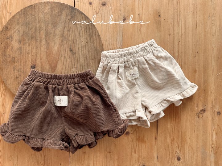 Valu Bebe - Korean Baby Fashion - #smilingbaby - Frill Half Pants (Bebe) - 7