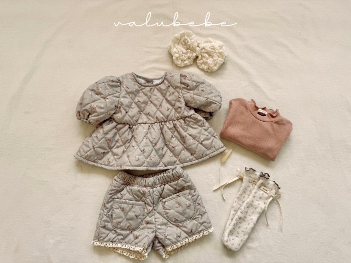 Valu Bebe - Korean Baby Fashion - #smilingbaby - Kiel Lace Half Pants (Bebe) - 11