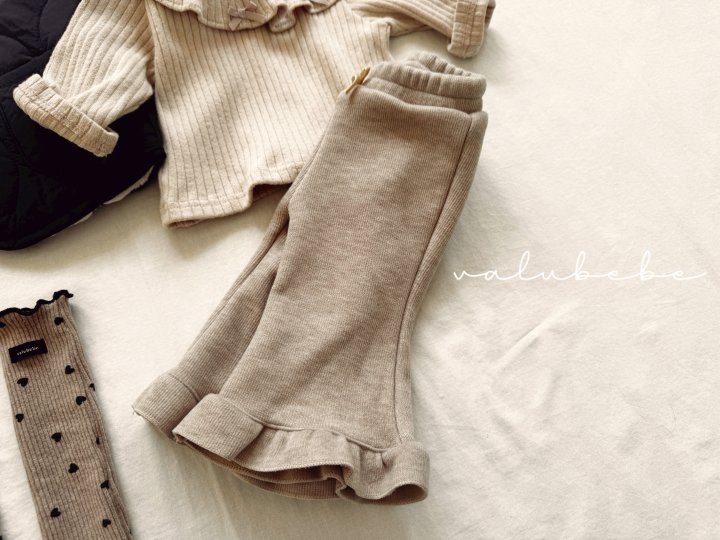 Valu Bebe - Korean Baby Fashion - #smilingbaby - Semi Bootcut Pants (Bebe) - 8