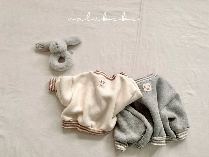 Valu Bebe - Korean Children Fashion - #childrensboutique - Dog Brushed Sweatshirt (Kids) - 12