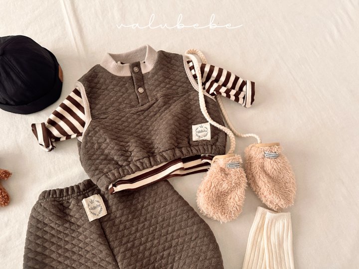 Valu Bebe - Korean Children Fashion - #fashionkids - Stripe Soft Tee (Kids) - 7
