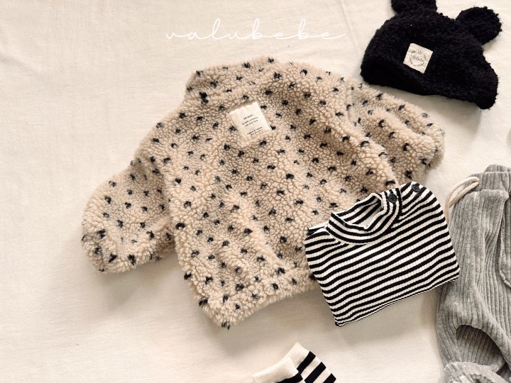 Valu Bebe - Korean Children Fashion - #fashionkids - Monet Fleece Outerwear (Kids) - 7