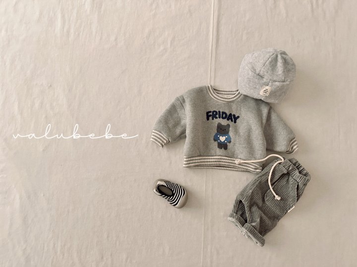 Valu Bebe - Korean Children Fashion - #kidsshorts - Dog Brushed Sweatshirt (Kids) - 2