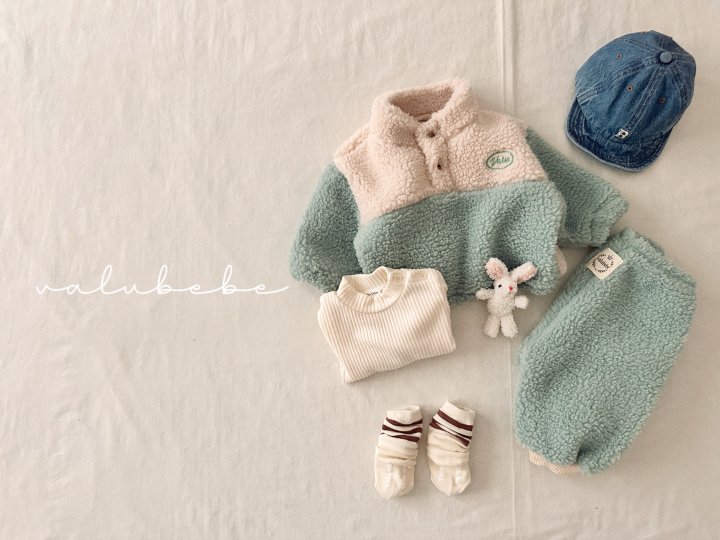 Valu Bebe - Korean Children Fashion - #kidsshorts - Fuzzy Fleece Anorak (Kids) - 2