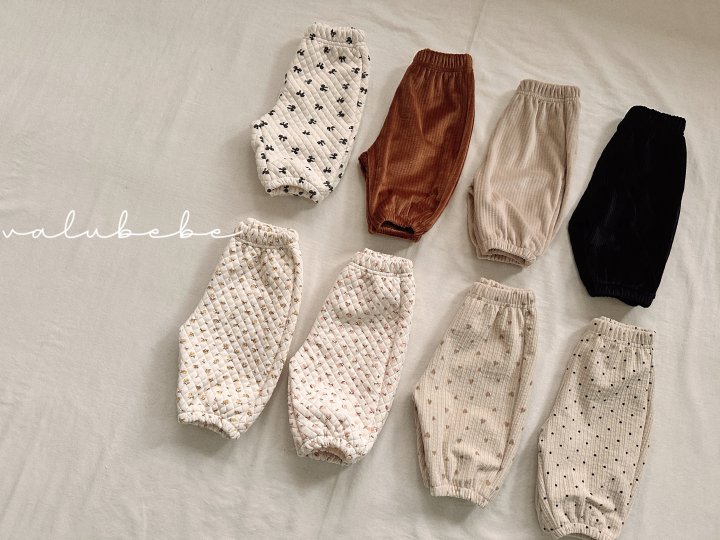 Valu Bebe - Korean Children Fashion - #kidsstore - Winter Embossed Pants 25 (Kids)