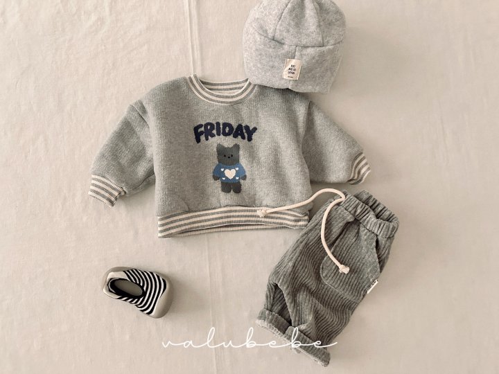 Valu Bebe - Korean Children Fashion - #littlefashionista - Dog Brushed Sweatshirt (Kids) - 6