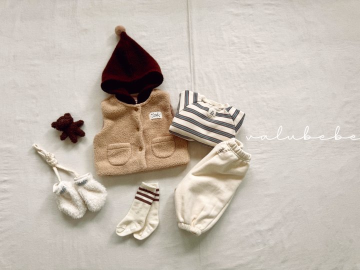Valu Bebe - Korean Children Fashion - #prettylittlegirls - Duo Brushed Jogger Pants (Kids) - 12