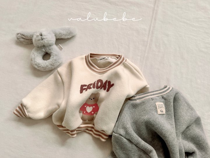 Valu Bebe - Korean Children Fashion - #prettylittlegirls - Dog Brushed Sweatshirt (Kids) - 9