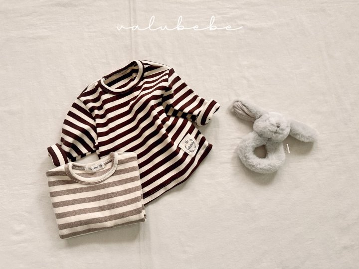 Valu Bebe - Korean Children Fashion - #prettylittlegirls - Stripe Soft Tee (Kids)