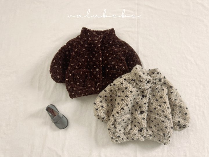 Valu Bebe - Korean Children Fashion - #toddlerclothing - Monet Fleece Outerwear (Kids)