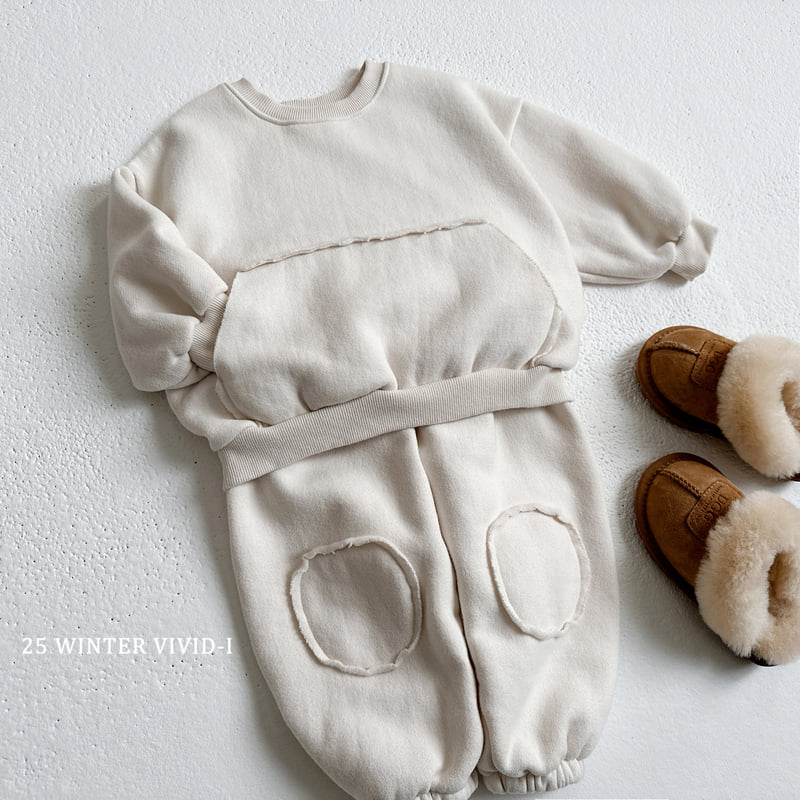 Vivid I - Korean Children Fashion - #Kfashion4kids - Double Fleece Kangaroo Sweatshirt - 8