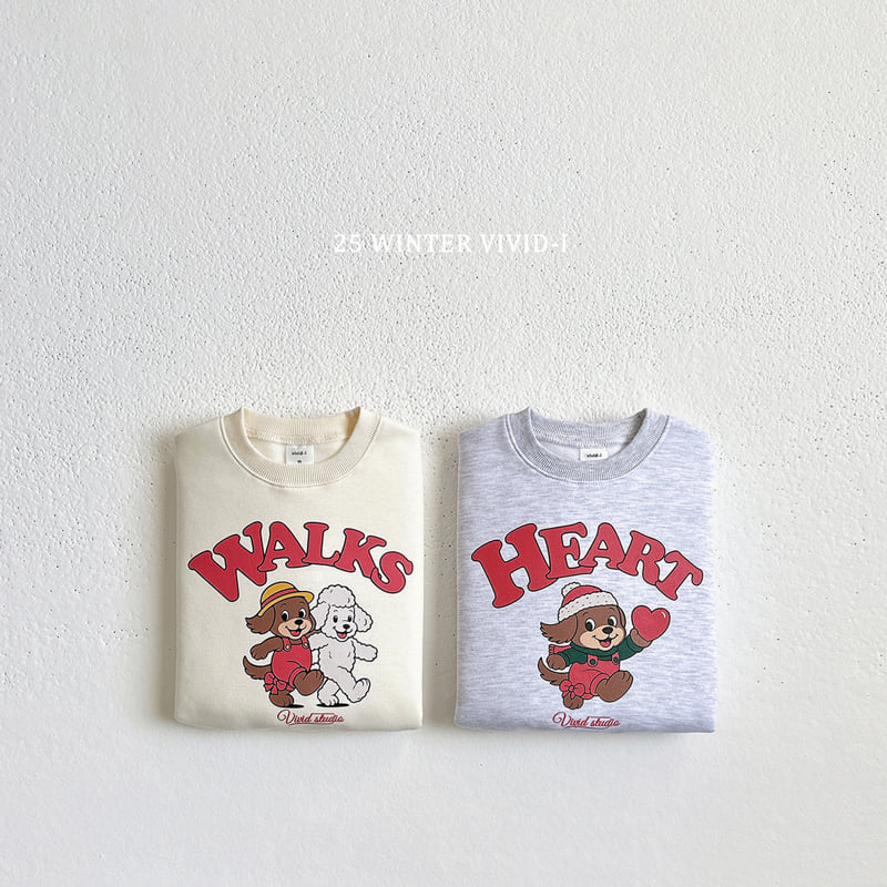 Vivid I - Korean Children Fashion - #Kfashion4kids - Fleece Pop Art Sweatshirt
