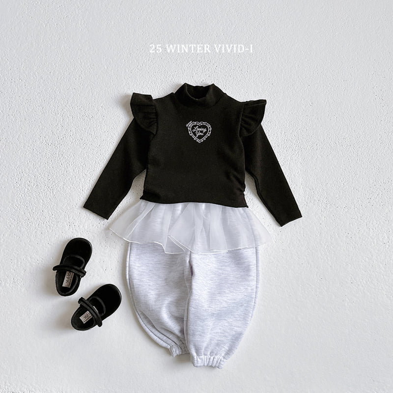 Vivid I - Korean Children Fashion - #Kfashion4kids - Fleece Chiffon Pants - 11