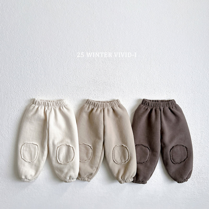 Vivid I - Korean Children Fashion - #childofig - Double Fleece Jogger Pants