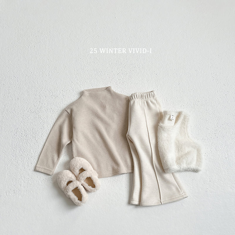 Vivid I - Korean Children Fashion - #childofig - Angora Sleeveless Top - 7