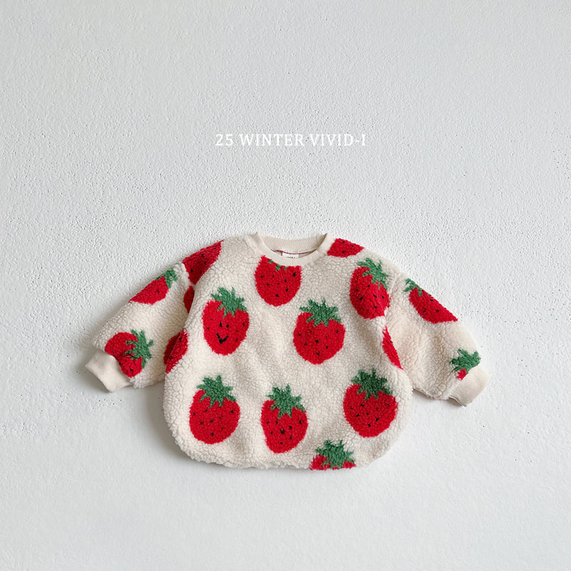 Vivid I - Korean Children Fashion - #childofig - Shearling Pattern Sweatshirt - 5