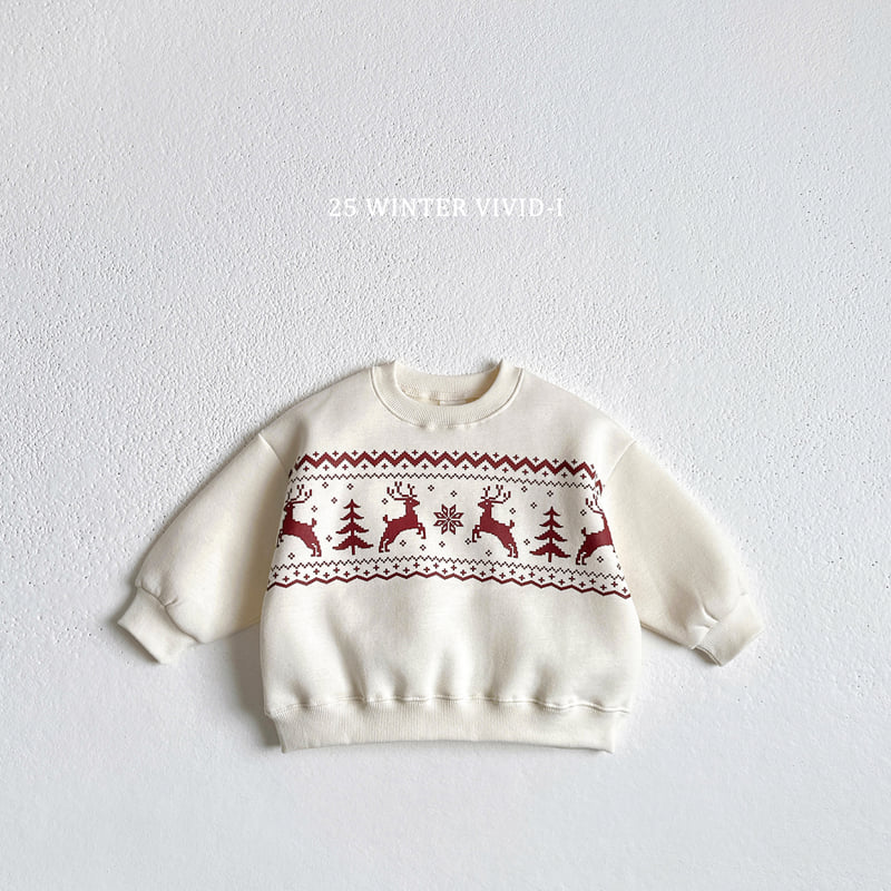 Vivid I - Korean Children Fashion - #childofig - Winter Nordic Sweatshirt - 3