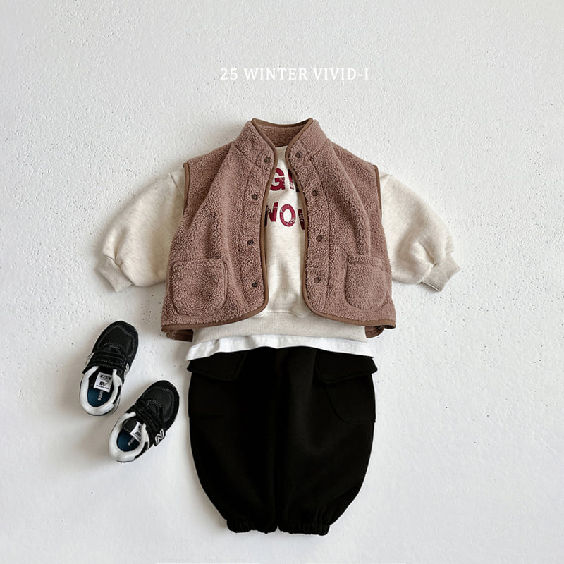 Vivid I - Korean Children Fashion - #childofig - Winter Cargo Jogger Pants - 11