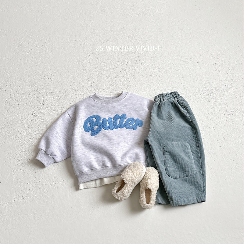 Vivid I - Korean Children Fashion - #childofig - Corduroy Bread Pants - 9
