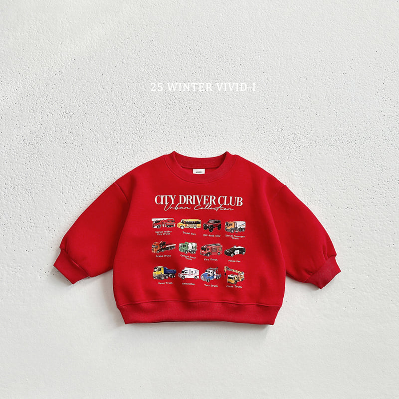 Vivid I - Korean Children Fashion - #childofig - Mini Car Sweatshirt - 5
