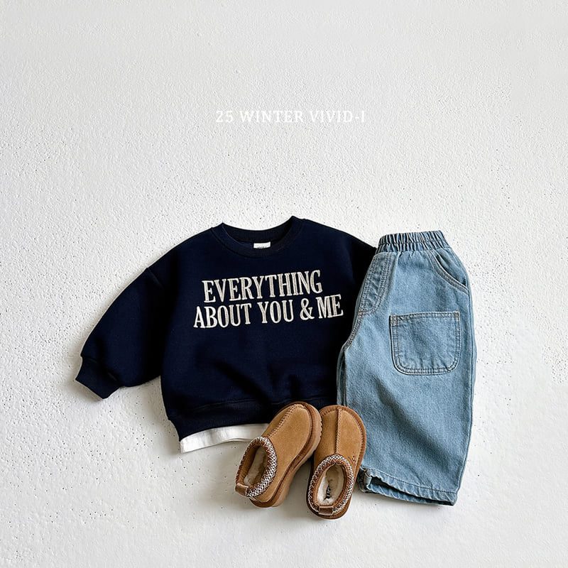 Vivid I - Korean Children Fashion - #childofig - You Me Sweatshirt - 9
