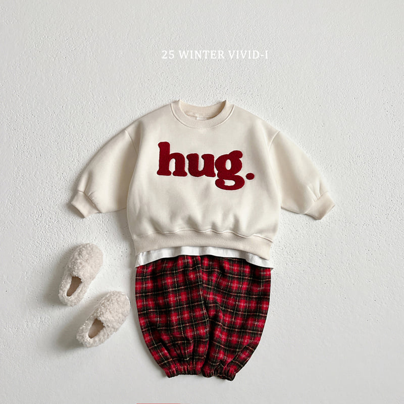 Vivid I - Korean Children Fashion - #childofig - Hug Boucle Sweatshirt - 7