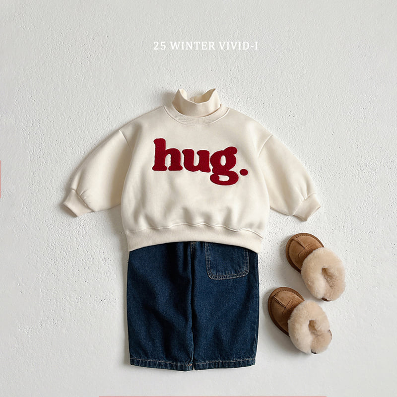 Vivid I - Korean Children Fashion - #childofig - Hug Boucle Sweatshirt - 8