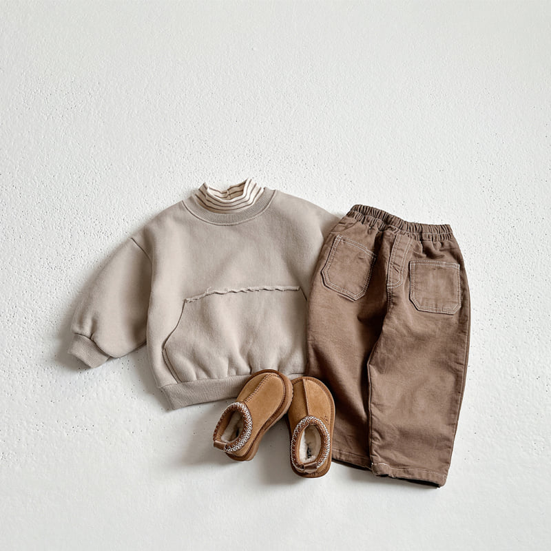 Vivid I - Korean Children Fashion - #childrensboutique - Fleece Stitch Pants - 10