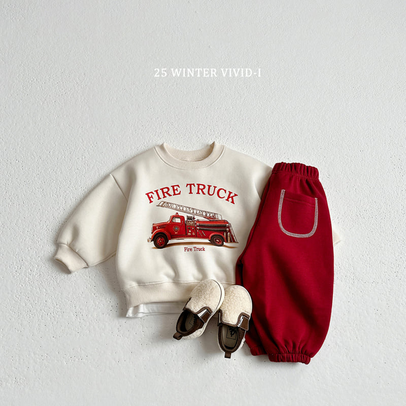 Vivid I - Korean Children Fashion - #childrensboutique - Classic Car Sweatshirt - 6