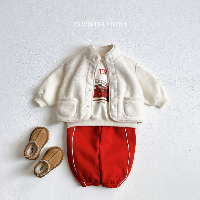 Vivid I - Korean Children Fashion - #childrensboutique - Double Stripe Jogger Pants - 8