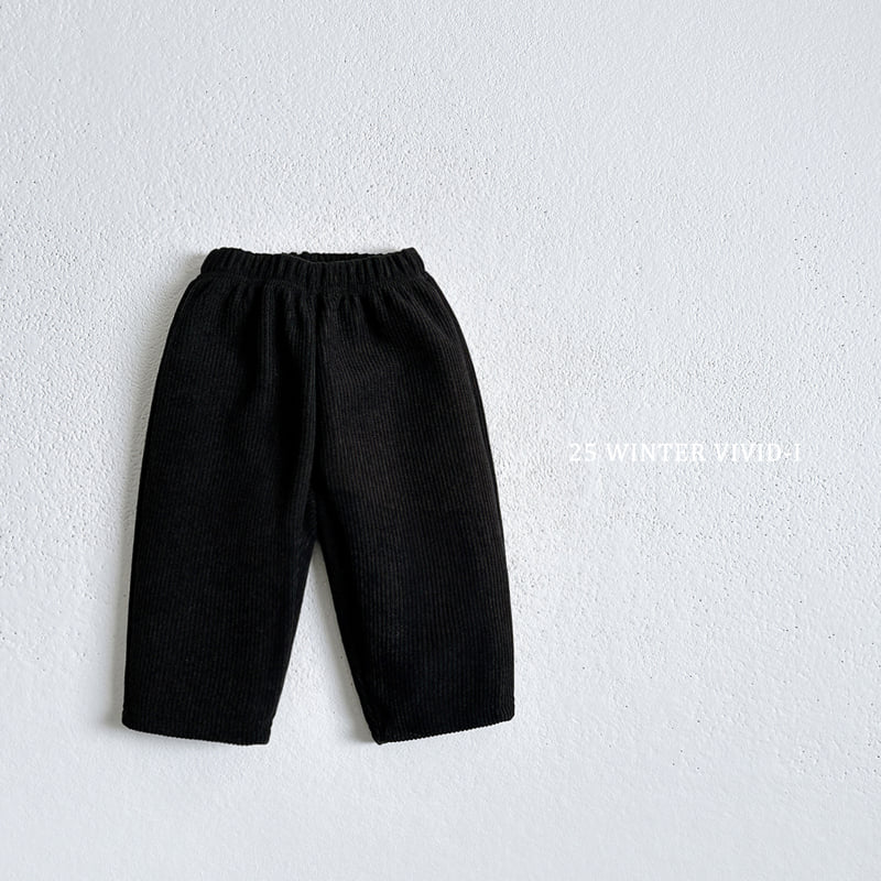 Vivid I - Korean Children Fashion - #childrensboutique - Soft Fleece Corduroy Pants - 7